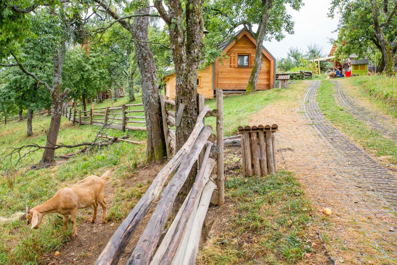 Glamping Organic Farm Slibar Villa Tržič Exterior foto